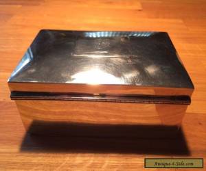 Item Sterling silver box 1930's for Sale