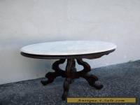 Victorian Marble-Top Side Table / End Table 5909