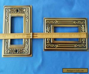 Item 2 Switch Plate Cover Solid Brass   for Sale