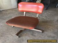 Vintage DELWOOD Furniture Metal Chair Mid Century 50's 60's Modern Industrial