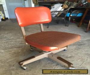 Item Vintage DELWOOD Furniture Metal Chair Mid Century 50's 60's Modern Industrial for Sale