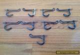 Antique twisted bent wire Coat hooks for Sale