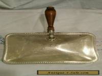 Vintage SILENT BUTLER Ashtray/Crumb Catcher F.B.Rogers silverplate