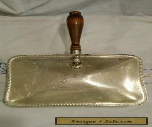Vintage SILENT BUTLER Ashtray/Crumb Catcher F.B.Rogers silverplate for Sale