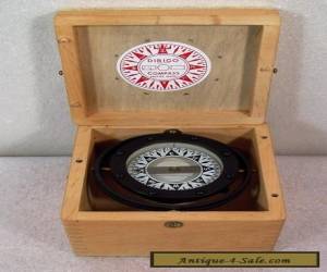 Item Vintage Dirigo Gimballed Ships Compass. With Box. Excellent Vintage Condition for Sale