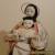 Large Antique Japanese Gofun Mother and Child 18 Inch Doll  NO RESERVE for Sale