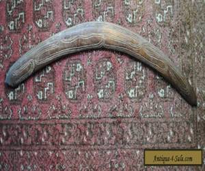 Item 19th Century Incised Australian Boomerang. Northern NSW/ Southern Queensland for Sale