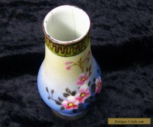 Item Antique Hand Painted Nippon Vase for Sale