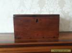 Antique wooden box. Jewellery box tea caddy. Display etc. for Sale