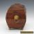 Lovely Victorian Burled Wood Tea Caddy Box 19th Century Antique for Sale