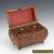 Lovely Victorian Burled Wood Tea Caddy Box 19th Century Antique for Sale