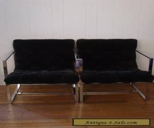 Item 2 VINTAGE MILO BAUGHMAN FLOATING CHAIR SET MID CENTURY MODERN for Sale