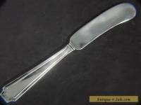 Antique Durgin Gorham FAIRFAX Sterling Silver Solid Flat Butter Spreader KNIFE 