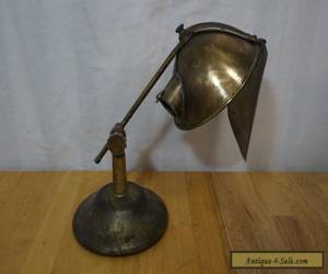 Item LYHNE ARTICULATING INDUSTRIAL AGE TABLE LAMP CIRCA 1911 MACHINIST for Sale