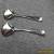 Pr of Victorian Sterling Silver condiment spoons for Sale
