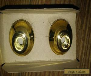 Item ILCO GLASS CRYSTAL BRASS DOOR KNOB SET 199-03-51 for Sale