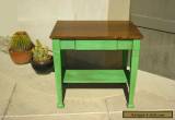 Antique Wood MISSION STYLE  Art Deco SIDE TABLE / Center Island - for Sale