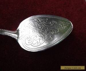 Item Antique Sterling Silver cake serving spoon 1864 for Sale