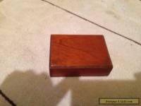 Small, Vintage Mahogany Box.