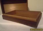 VINTAGE/PRIMATIVE DOVETAILED 2 PIECE WOODEN BOX for Sale