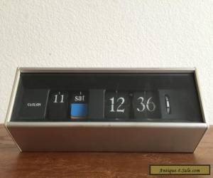 Item RIKI WATANABE CASLON 601 FLIP CLOCK VINTAGE MID CENTURY JAPAN MODERN EAMES ERA for Sale