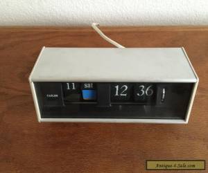 Item RIKI WATANABE CASLON 601 FLIP CLOCK VINTAGE MID CENTURY JAPAN MODERN EAMES ERA for Sale