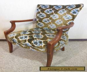 Item VINTAGE MAHOGANY FRAME LIVING / SITTING ROOM CHAIR -60+ YRS OLD for Sale