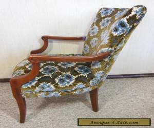 Item VINTAGE MAHOGANY FRAME LIVING / SITTING ROOM CHAIR -60+ YRS OLD for Sale