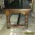English Refectory Table Solid Oak Carved Jacobean Style 102" L. for Sale