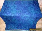 AU ART SILK Antique Vintage Sari Saree Fabric Material 4yd N15 Wedding #026YQ for Sale