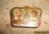 Antique Frys  chocolateconfectonary tin George 5th and Elizabeth for Sale