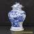 Good Quality Antique Chinese 19th C Blue & White Scholars Vase - Signed Kangxi for Sale