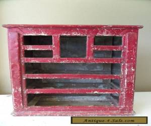 Item ANTIQUE VINTAGE OLD DEPRESSION APPRENTICE MINITURE MULTI DRAWERS MADE OF COPPER. for Sale