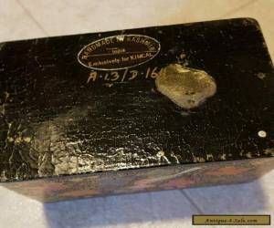 Item Antique Wooden Box for Sale