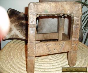 Item  AFRICAN BUSHMAN STOOL FROM THE CONGO for Sale