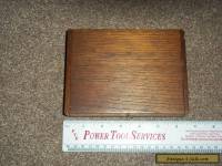 SMALL MAHOGANY BOX WELL MADE NICE