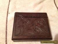 Vintage, Carved Wooden, Black Forest Wear Cigarette Box.