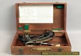 Estate Found 1942 WWII Cased US Navy-BU Ships Stadimeter Sextant Type for Sale