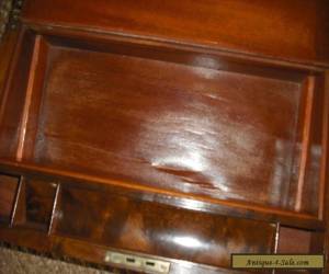 Item Antique Walnut writing box with secret drawers for Sale