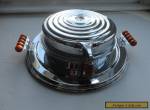 Art Deco Waffle Maker Mid Century Bakelite Streamline  for Sale